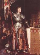 Jean Auguste Dominique Ingres, Joan of Arc at the Coronation of Charles VII in Reims Cathedral (mk09)